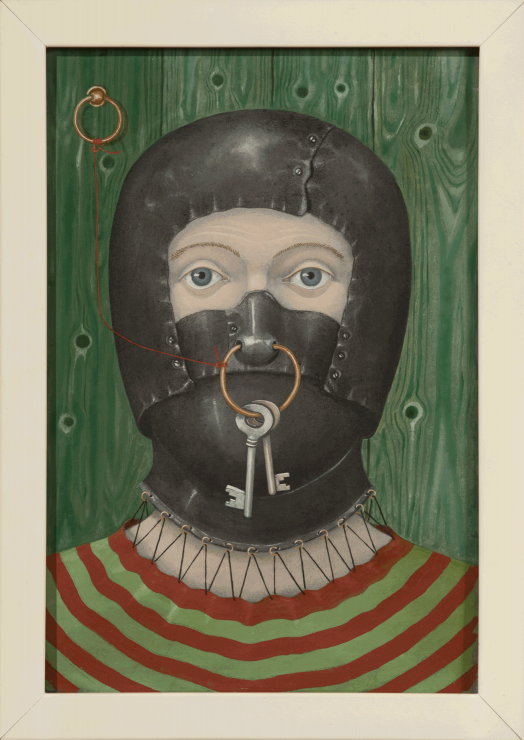 Surrealistisches Porträt von Hans Driever